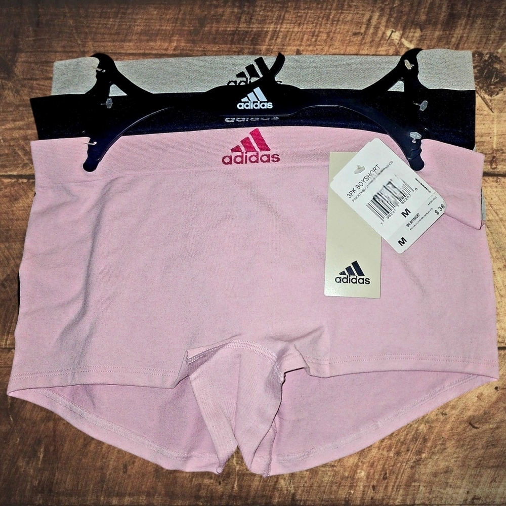 Adidas Women's Seamless Boyshort Underwear, Multipack